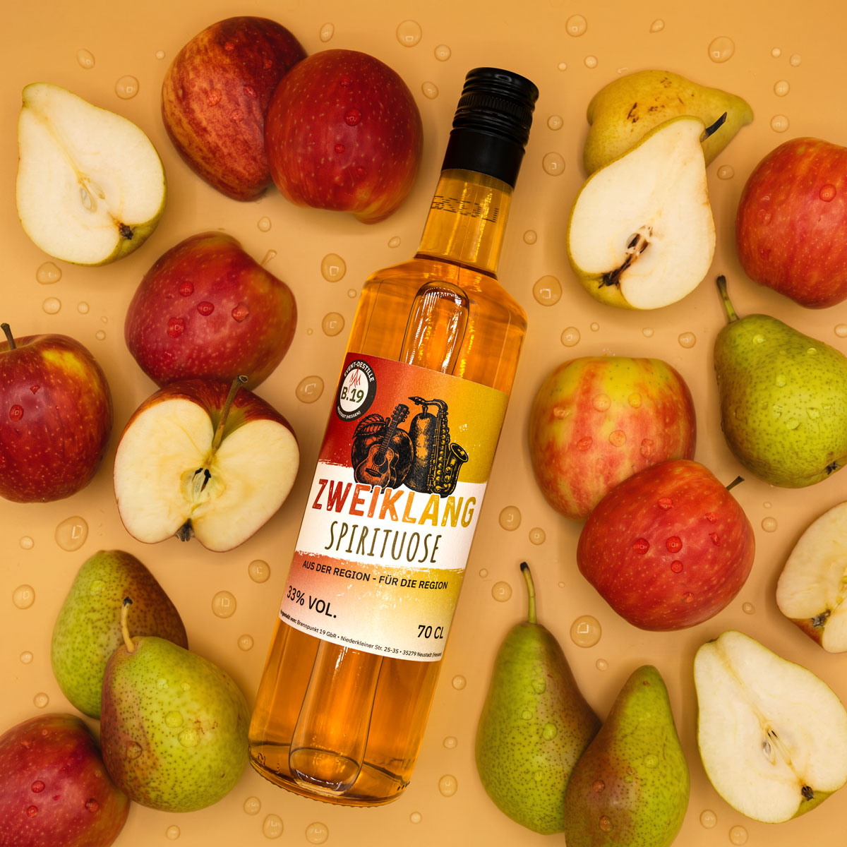 Apfel Birnen Schnaps aus Hessen